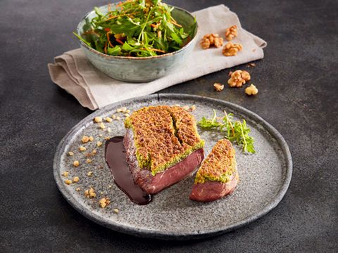 Walnut Rocket Crust – for example for Roast Beef
